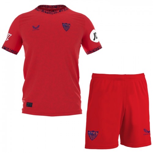 Conjunto Sevilla FC Equipamento Alternativo 2024-25 - Criança Conjunto Sevilla FC Equipamento Alternativo 2024-25 - Criança